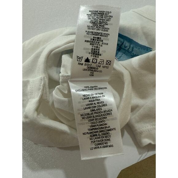 Levi's Little Jean-ius One Piece Baby Size 3 Month New with Tags (03) - Picture 9 of 11